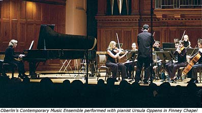 Oberlin's Contemporary Music Emsemble