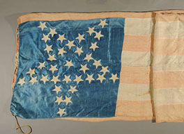Silk American flag made in Thailand
