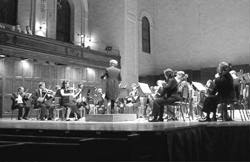 Photo of College Community Strings concert