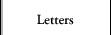 Letters
