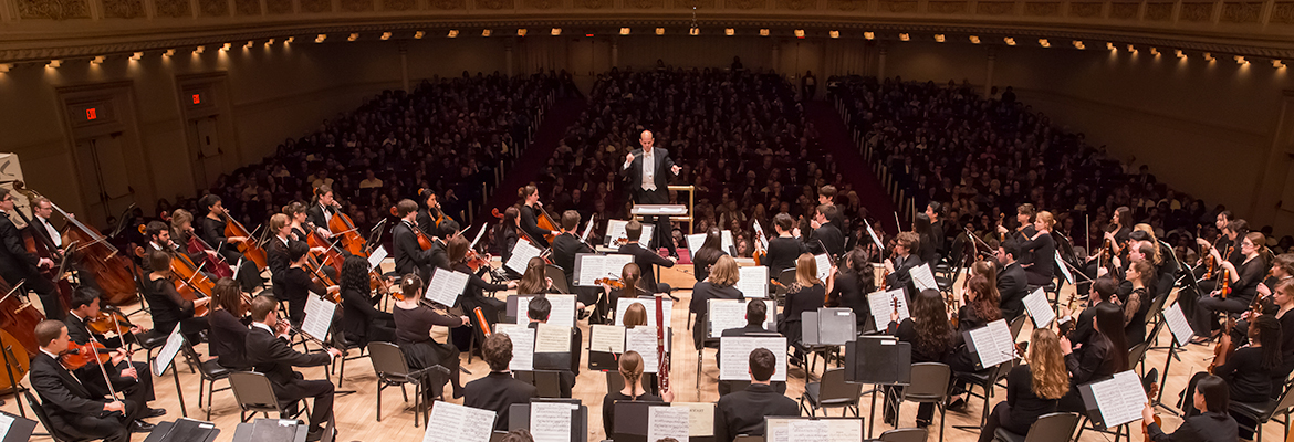 The Oberlin Orchestra at Carnegie Hall