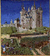 Castle with Peasants