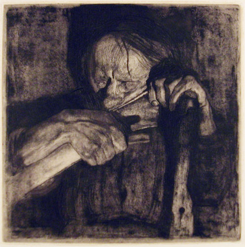 Kollwitz, Biem Dengeln