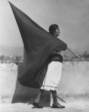 Modotti, Woman with Flag