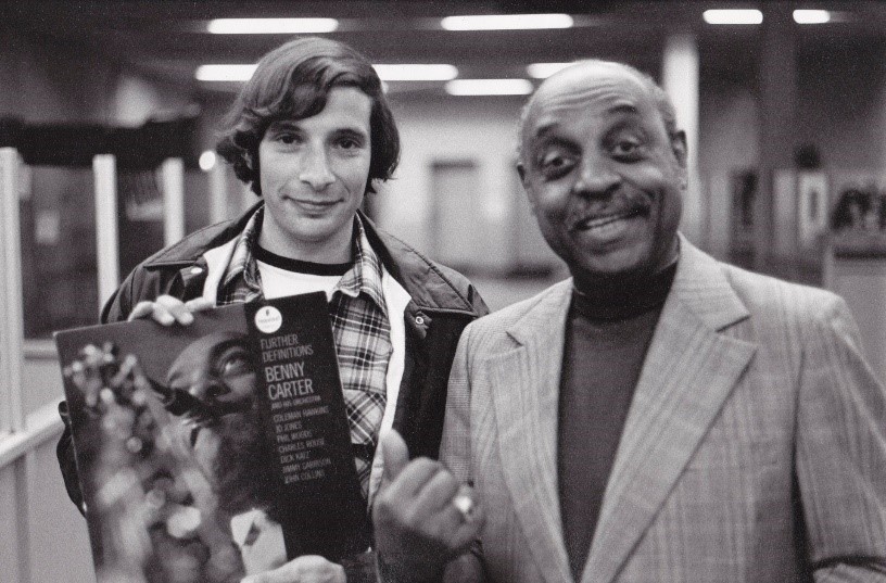 photo of Ed Berger and Benny Carter