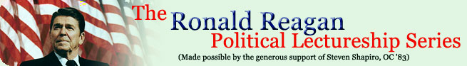 Ronald Reagan Political Lectureship Series