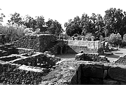 In ruins