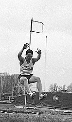 Jumping for joy
