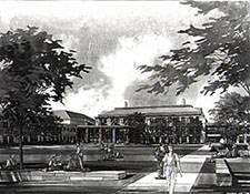 Sketch of the future science center