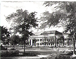 Second sketch of the future science center