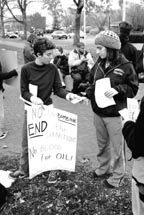 protestors