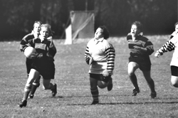 Photo of the women's Rugby team