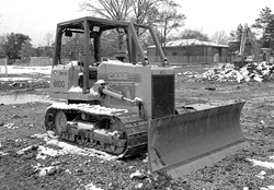 Photo of Science Center construction site