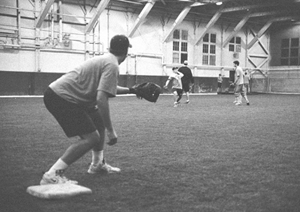 Photo of baseball team practice