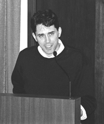 Photo of writer Michael Byers, OC '91